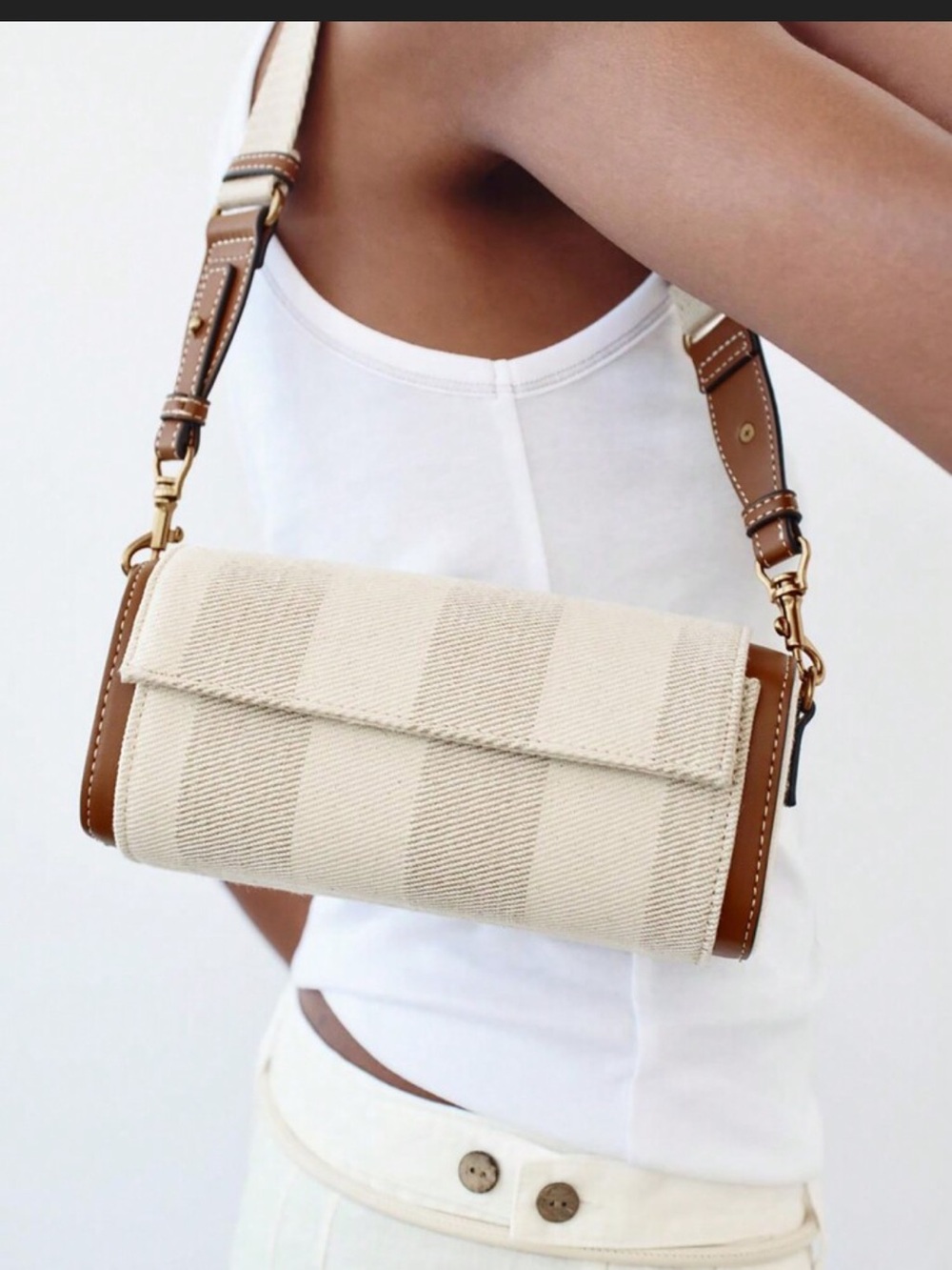 Canvas Crossbody Bag